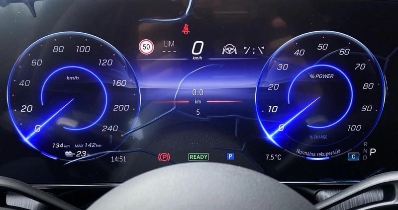 Mercedes-Benz EQE cena 425499 przebieg: 5, rok produkcji 2024 z Piaseczno małe 277